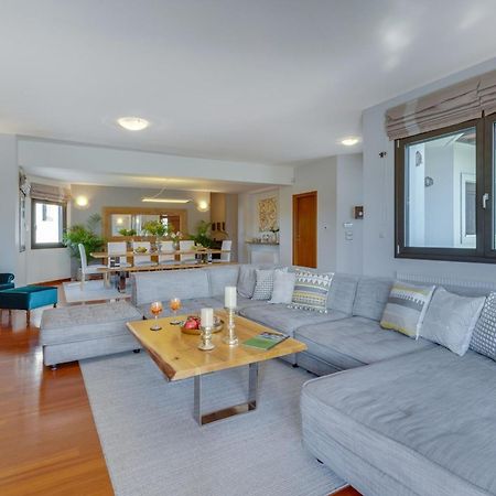 Villa Ampelaki - Premium Villa With Heated Pool Кунупидиана Экстерьер фото