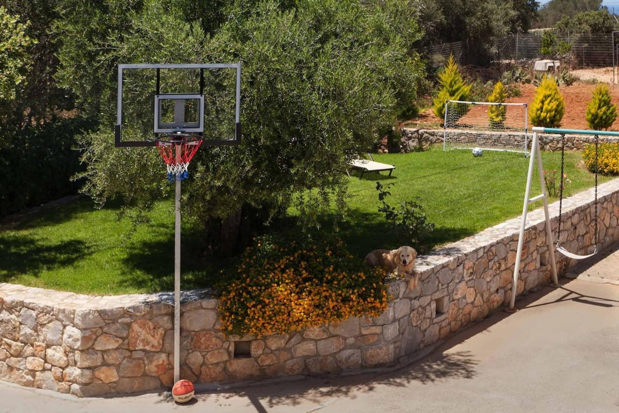 Villa Ampelaki - Premium Villa With Heated Pool Кунупидиана Экстерьер фото